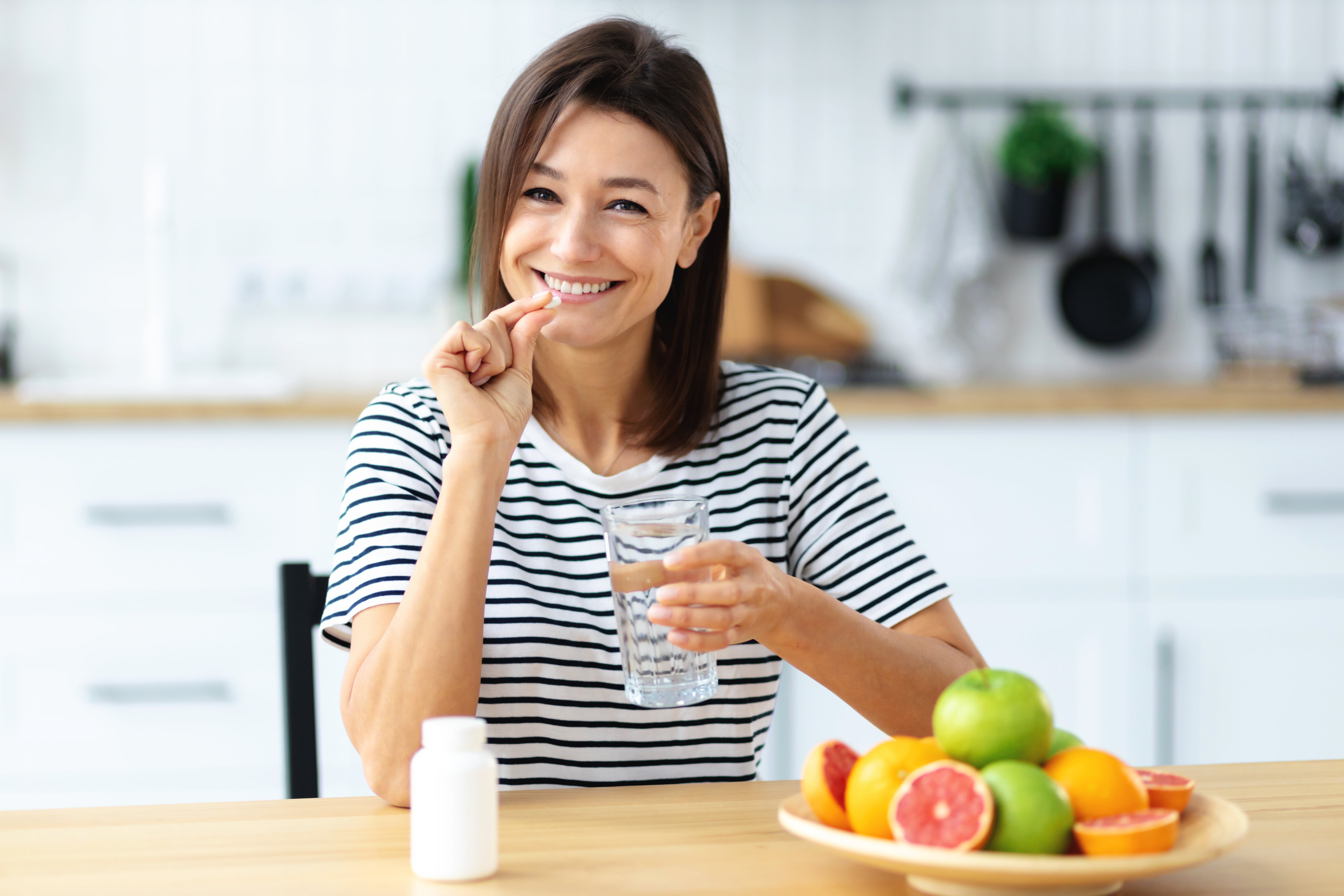 Natural vitamins from fruit